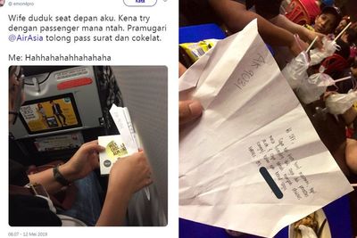 Kirim Surat Cinta Lewat Pramugari, Endingnya Nggak Disangka
