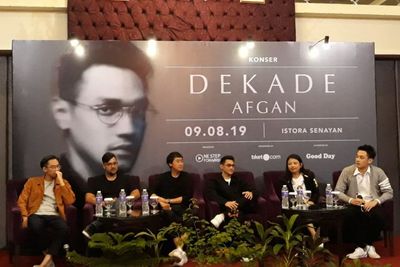 Gelar Konser Dekade, Afgan Pamit Di Belantika Musik Indonesia