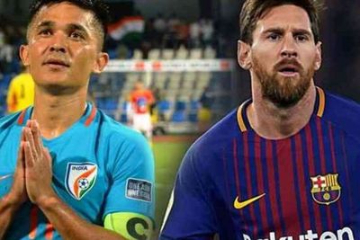 Striker India Geser Messi