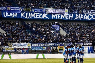 Laga kandang Persib Sepi Penonton