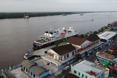 Sambut Wisatawan, Pelabuhan Kumai Punya Terminal Penumpang Ikonik