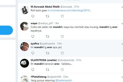Saldo Bank Mandiri Berkurang, Nasabah Ramai Di Dunia Maya
