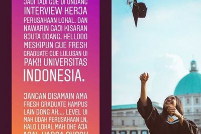 Respons Warganet soal Lulusan UI Tolak Gaji Rp8 Juta
