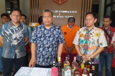 Jual Minuman Beralkohol Online, Kodok Berakhir di Penjara