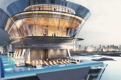 Dubai, Hadirkan Kolam Renang Tertinggi di Dunia