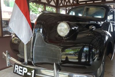 Bung Karno, Pelanggaran Lalu Lintas & Plat Nomor REP-1