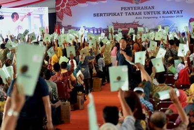 Setelah Sertifikasi, Jokowi Segera Bagikan Lahan Bagi Warga