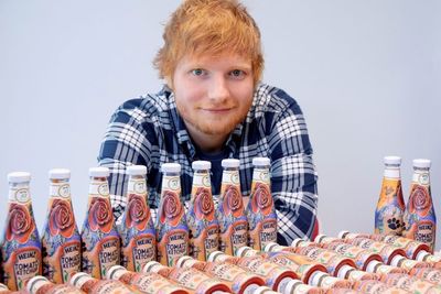 Saus Tomat Heinz Edisi Khusus Ed Sheeran Dijual 1.500 Poundsterling