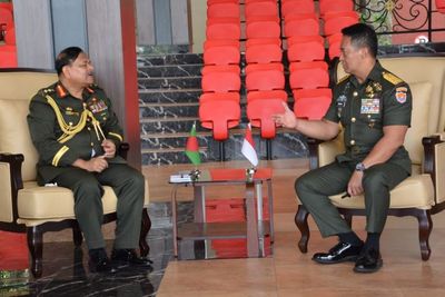 TNI AD - AD Bangladesh Jalin Program Pertukaran Perwira Siswa