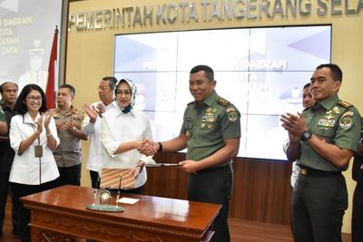 Wacana 1 Koramil 1 Kecamatan, Danrem 052 Wijayakrama Apresiasi Airin
