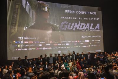 Serunya Gala Premiere Film Gundala