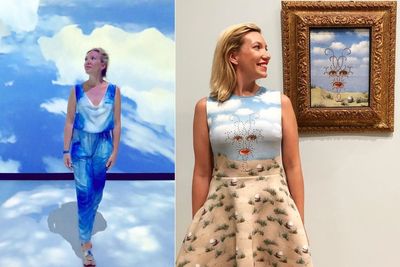 Baju Mirip Lukisan Karya Seniman Ini Bikin Takjub