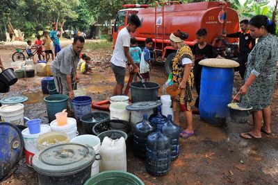Kekeringan Parah, Terong Bangi Butuh Bantuan Air Bersih