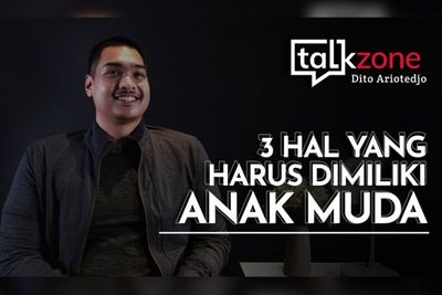Dito Ariotedjo: 3 Hal yang Harus Dimiliki oleh Anak Muda!