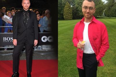 Pose di Red Carpet, Ini Pertama Kalinya Sam Smith Pakai High Heels