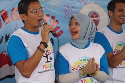 Sandi Masih Ragu Untuk Lepas Istri Berlaga di Pilkada Tangsel