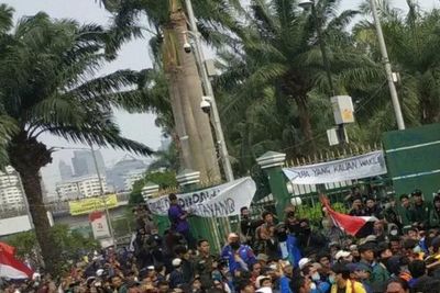 Jasa Marga Tutup Akses ke Lokasi Demonstrasi