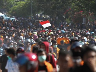 Dear Masyarakat, Polda Metro Imbau Hindari Ruas Jalan DPR dan Patung Kuda Jakarta Hari Ini