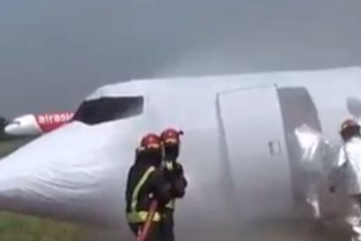 Video Viral Pesawat Kecelakaan di Medan Hanya Simulasi Latihan