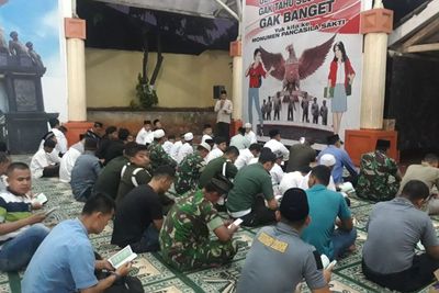 Jelang Peringatan Kesaktian Pancasila, Korem 051 Wkt Gelar Doa Bersama