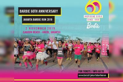 Jakarta Barbie Run 2019 Mendapat Antusiasme Kaum Millennial