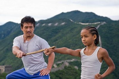 The Karate Kid (2010), Jaden Smith dan Jackie Chan Sang Guru Karate