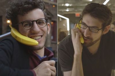 Unik! Banana Phone, Gadget Unik Berbentuk Pisang