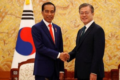 Jokowi Mendapatkan Ucapan Selamat dari Presiden Korsel, Moon Jae In