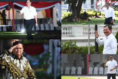Umumkan Calon Menteri, Joko Widodo Dikelilingi 5 Jenderal TNI AD