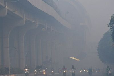 Kabut Asap Kembali Kepung Palembang