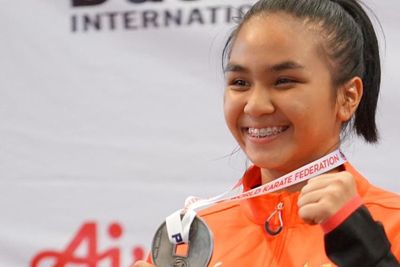 Karateka Junior Indonesia Rebut Perak di Kejuaraan Dunia