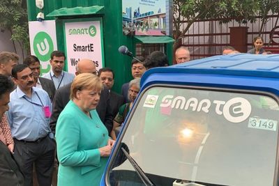 Kanselir Jerman Ingin Punya 1 Juta Stasiun Pengisian Mobil Listrik