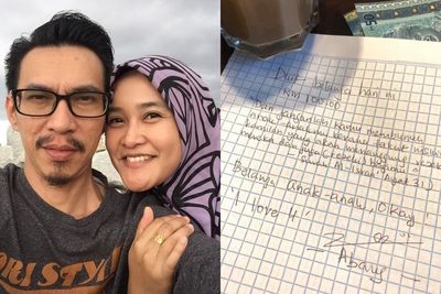 So Sweet! Pria Ini Beri Uang Bulanan dengan Surat Cinta