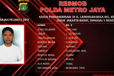 Pelaku Teror Penyiraman Cairan Kimia di Jakarta Barat Tertangkap