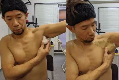 Pria Jepang ini Hangatkan Telur di Bawah Ketiak