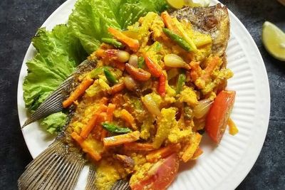 Gurame Acar Kuning yang Cocok Untuk Lauk Makan Malam