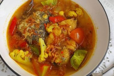 Resep Sup Ikan Tenggiri Pedas