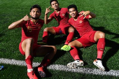 FOTO: Selebrasi Timnas U-23 Indonesia Usai Lolos ke Semifinal