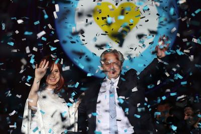 FOTO: Meriahnya Pelantikan Presiden dan Wakil Presiden Argentina