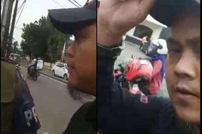 Paksa Banser untuk Takbir, Pria Ini Tuduh Kafir Lalu Mengumpat