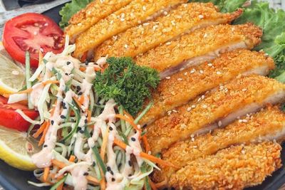 Begini Membuat Dori Katsu with Salad yang Lezat, Intip Yuk Resepnya