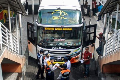 FOTO: Inspeksi Angkutan Umum Jelang Libur Nataru