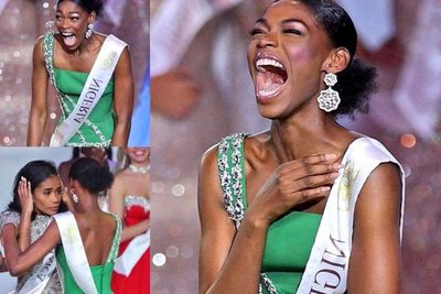 Ekspresi Miss Nigeria Saat Rivalnya Menang Miss World Jadi Sorotan