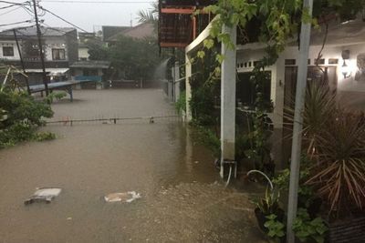 Tahun Baru, Jakarta Dilanda Banjir