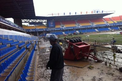 Selain di Indonesia, Stadion di Luar Negeri ini Juga Pernah Kebanjiran