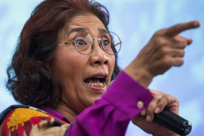 Susi Minta Kementerian Kelautan Sikat Habis Kapal Asing di Natuna