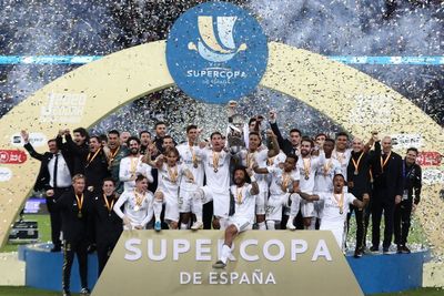 FOTO: Real Madrid Juara Piala Super Spanyol