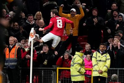 FOTO: Gol Tunggal Juan Mata Bawa MU Melaju ke Piala FA