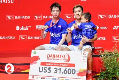 FOTO: Tuan Rumah Raih 3 Gelar Juara Indonesia Masters 2020