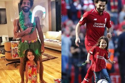 Potret Bapak Sayang Anak ala Salah, Total Banget!